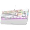 Rampage KB-R86 UMBRA Beyaz USB Rainbow Aydınlatmalı Blue  English Mekanik Gaming Oyuncu Klavye