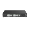 Reyee RG-ES220GS-LP 20 Portlu 10-100-1000 Yönetilebilir 2SFP 2 Gigabit RJ45 Uplink 16Port PoE+(130W)