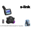 S-link SL-FM-18 2gb mp4 Transmıtter sd+usb Destekli Kumandalı Direksiyon Kumandalı