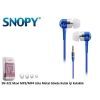 Snopy Sn-322 Mavi Mp3/Mp4 Lüks Kulaklık