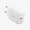 Spigen 20W USB-C Mini Hızlı Şarj Aleti/Şarj Isısını Düşürür GaN Destekli Akım Korumalı Güç Adaptörü iPhone & Android & iPad Type-C EE201 White - ACH08701
