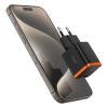 Spigen 30W USB-C Mini Adaptör - Samsung PPS Destekli Hızlı Şarj Aleti iPhone & Android & iPad & MacBook Type-C EE301 Black