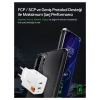 Spigen 47W USB-C 2 Port Mini Hızlı Şarj Aleti Samsung PPS 2.0 / Isı Düşürücü GaN Pro Akım Korumalı PD 3.0 / SCP / FCP Protokol Güç Adaptörü iPhone & Android & iPad & MacBook Type-C White
