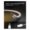 Spigen USB-A to USB-C 1 Metre Kablo 60W Güç / Hızlı Şarj / 480 Mbps Data Aktarım Hızı Type-C Ekstra Dayanıklı White