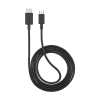 Trust 21316 USB2.0 Micro USB-Type C Şarj Kablosu Siyah 1m