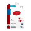 Ttec 2SCS20MK SmartCharger 2.1A Seyahat Şarj Aleti + Micro USB Kablo,Kırmızı