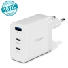 Ttec SmartCharger Trio GAN 65W PD Seyahat Hızlı Şarj Aleti 2 USB-C+USB-A