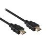 Valuelıne Ethernet Hdmi Connector Ile Yüksek Hızlı Hdmi Kablo Siyah,7.50 Metre