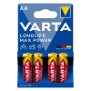 Varta Longlıfe Max Power Yüksek Performans Alkalin Seri Kalem Pil  Aa 4'Lü 4706101404