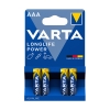Varta Longlife Power Alkalin İnce Pil - AAA - 4'lü