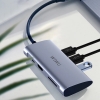 WiWU Alpha A731HP 7'si 1 arada USB C Tipi adaptör
